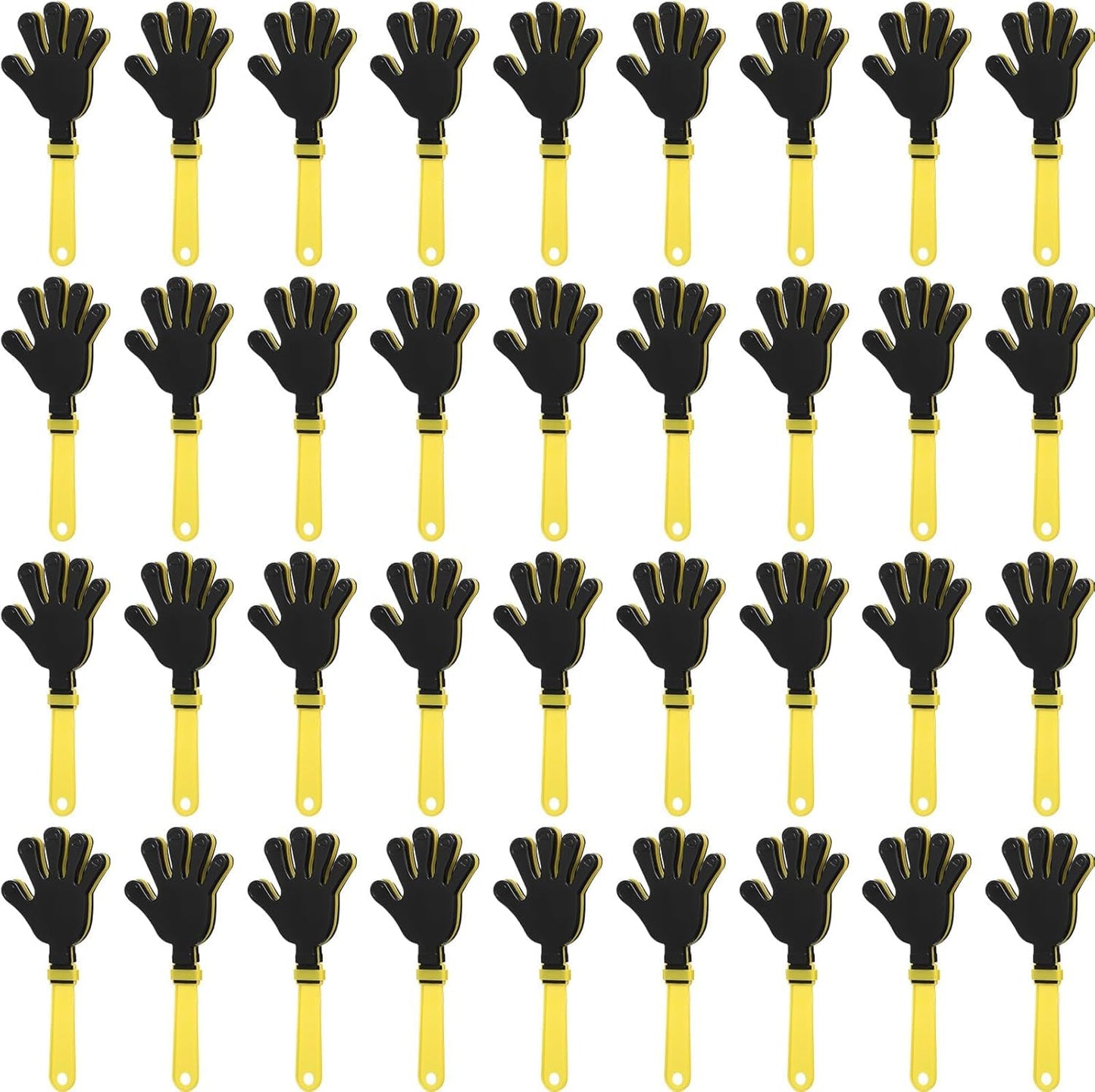 100-Piece Plastic Hand Clappers Party Noisemakers