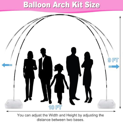 Adjustable Balloon Arch Kit with Electric Pump & Accessories