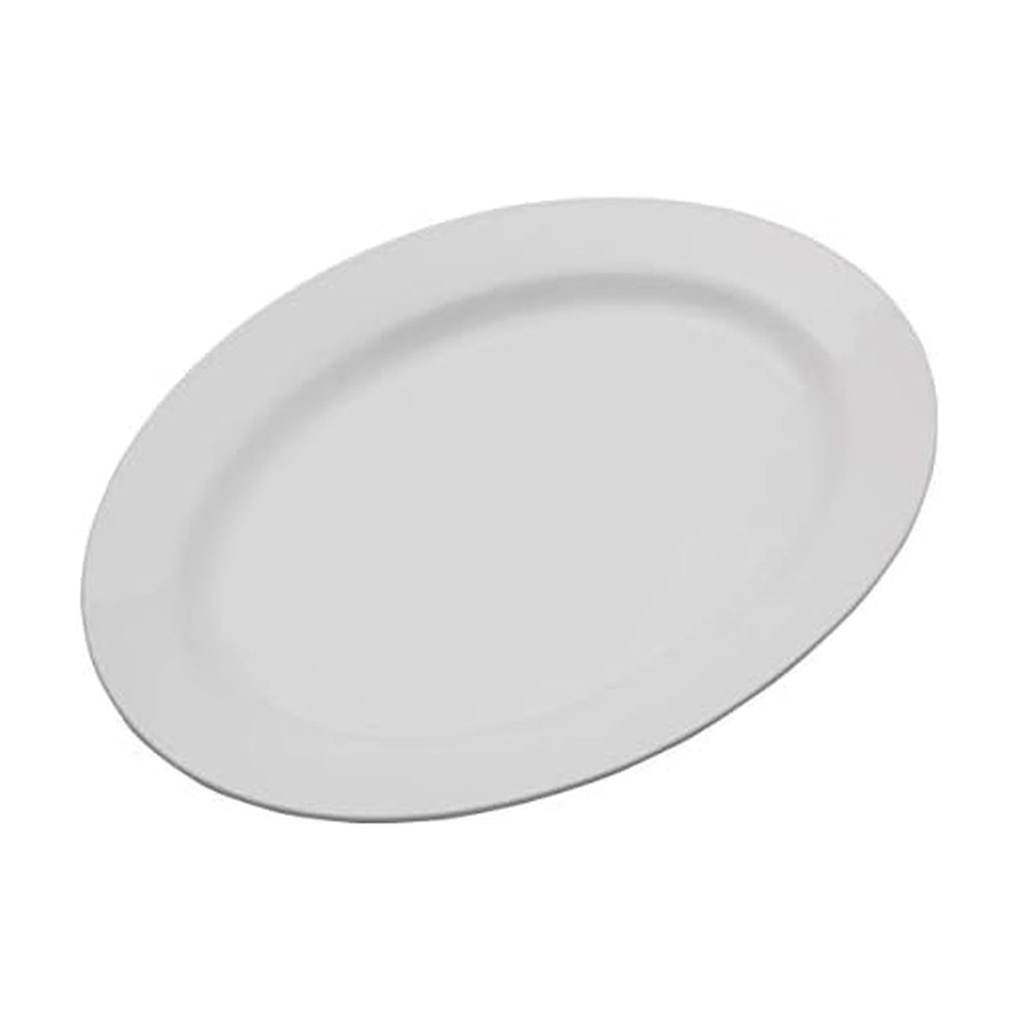 Everyday White by Fitz and Floyd Classic Rim 16 Piece Dinnerware Set, Service for 4