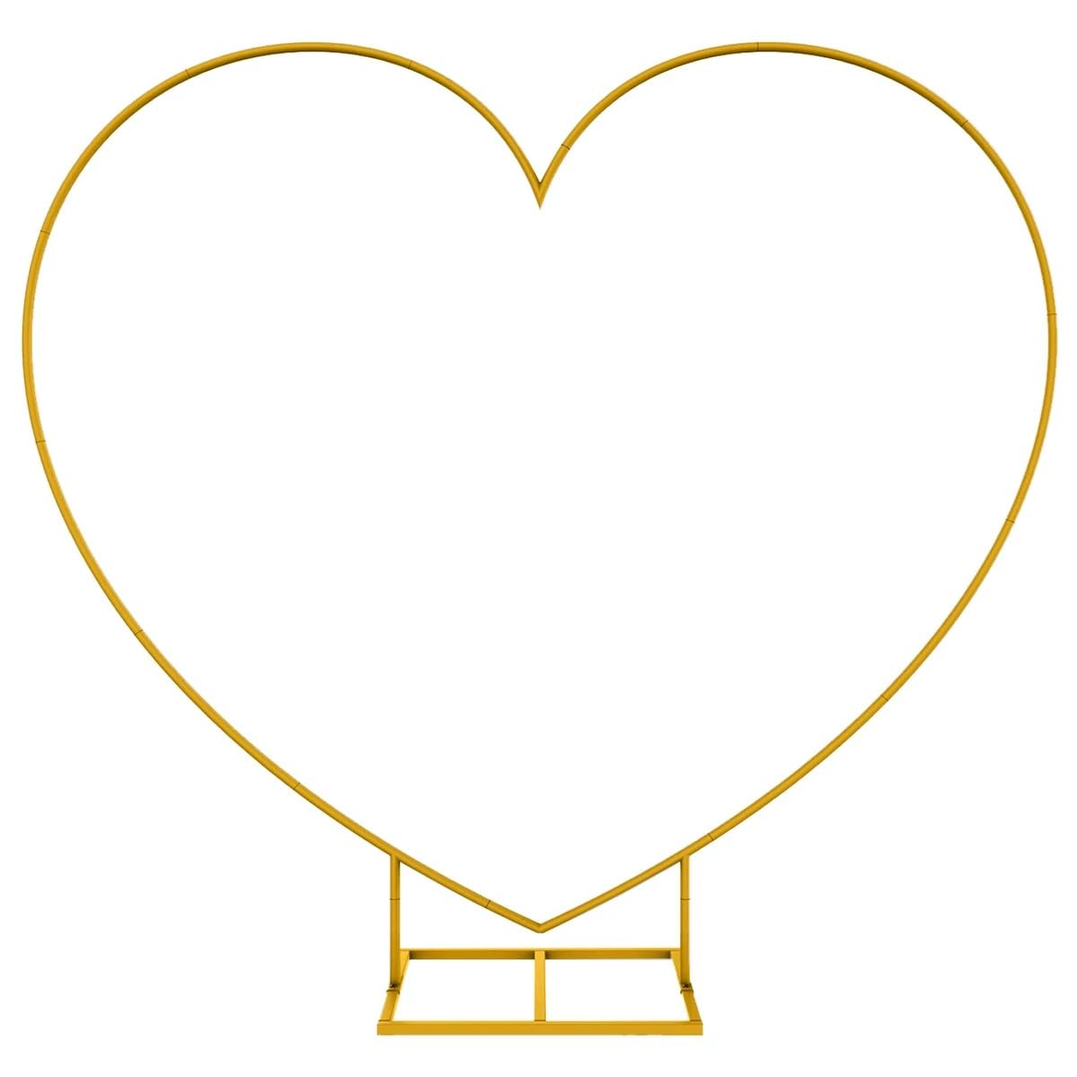 Large Metal Heart Balloon Arch Stand for Weddings & Events