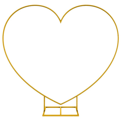 Large Metal Heart Balloon Arch Stand for Weddings & Events