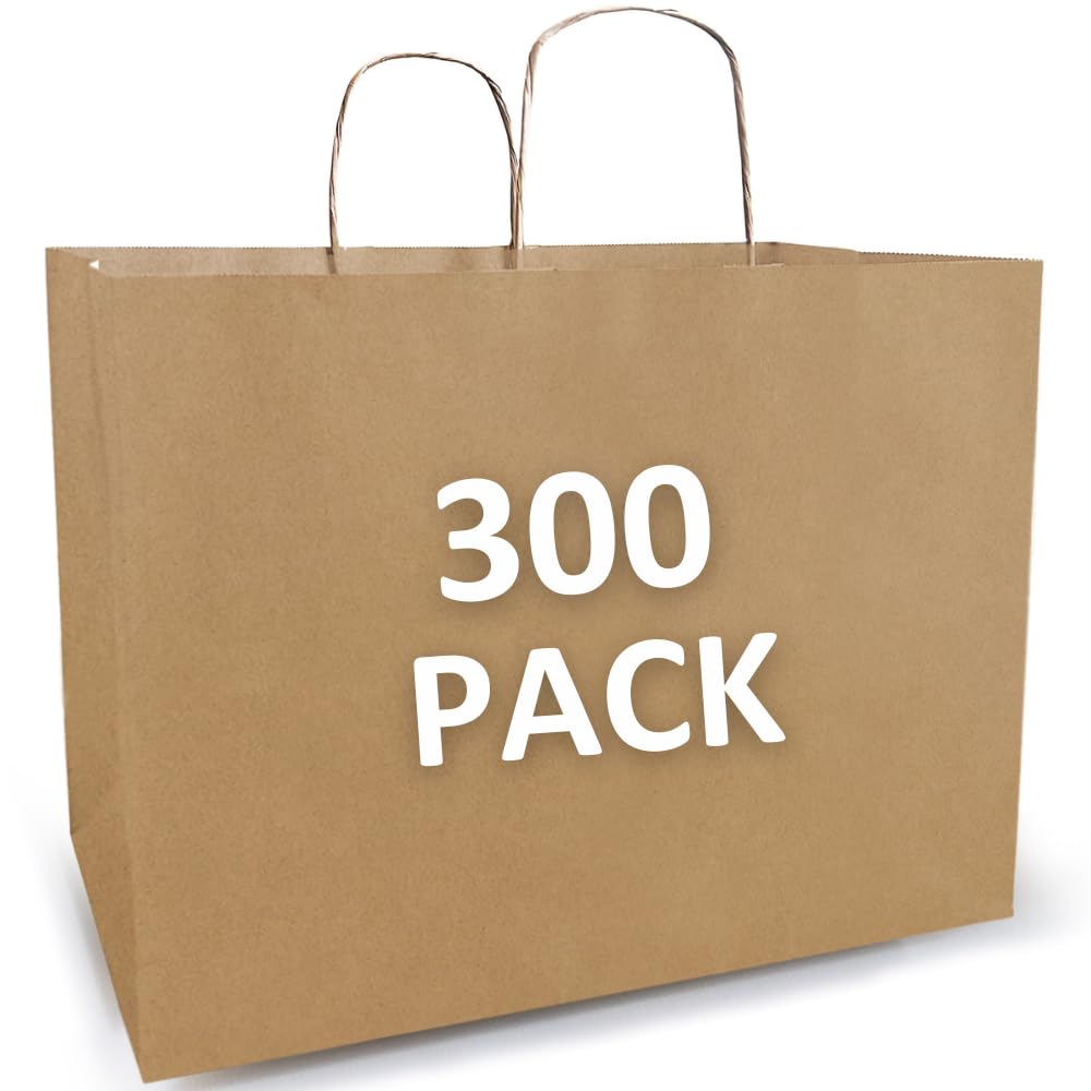 Qutuus Kraft Shopping Bags 10x5x13