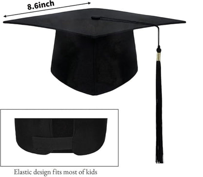 30-Pack Preschool Graduation Caps with Tassels