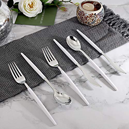 144-Piece Silver Disposable Cutlery Set for Parties and Weddings