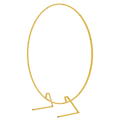 Round Metal Balloon Arch and Backdrop Stand