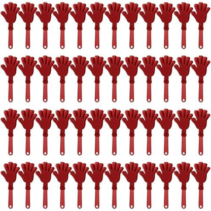100-Piece Plastic Hand Clappers Party Noisemakers