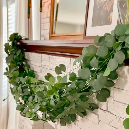 18-Piece Artificial Eucalyptus Garland for Wedding & Table Decor