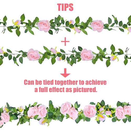 Sggvecsy Artificial Rose Vine