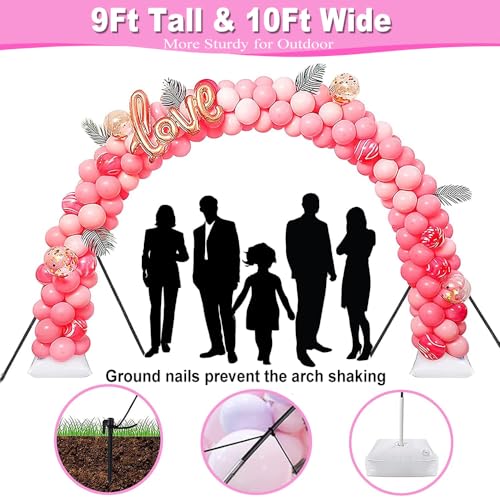 Adjustable Balloon Arch Kit with Electric Pump & Accessories