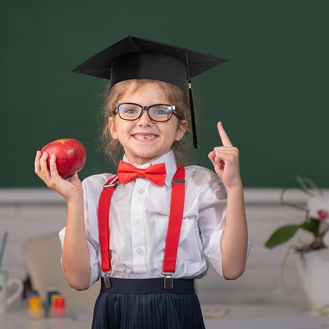 30-Pack Preschool Graduation Caps with Tassels
