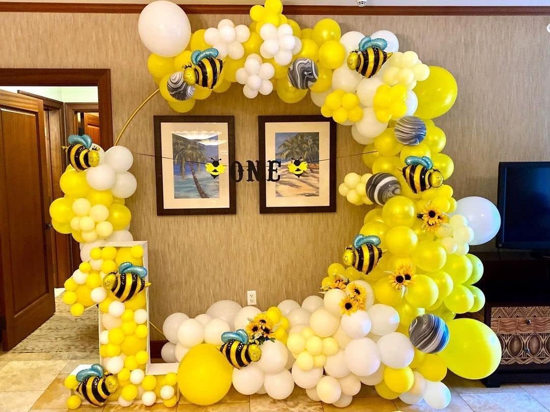 Large Metal Round Balloon Arch Stand for Party Decorations