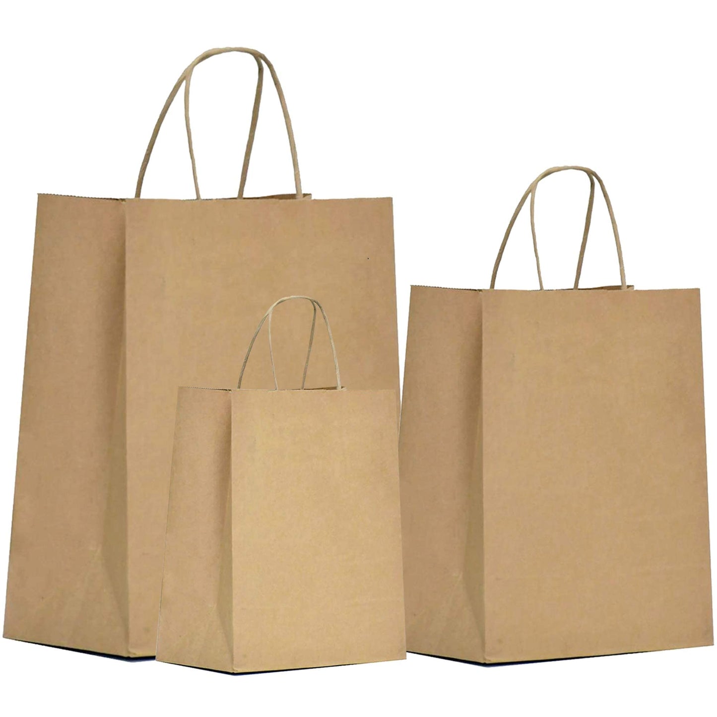 Qutuus Kraft Shopping Bags 10x5x13