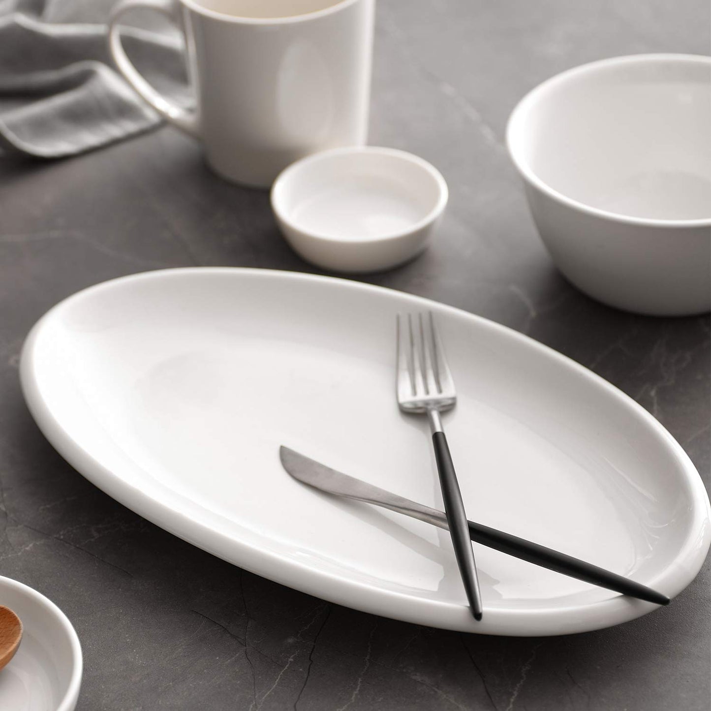 DOWAN Oval Platters