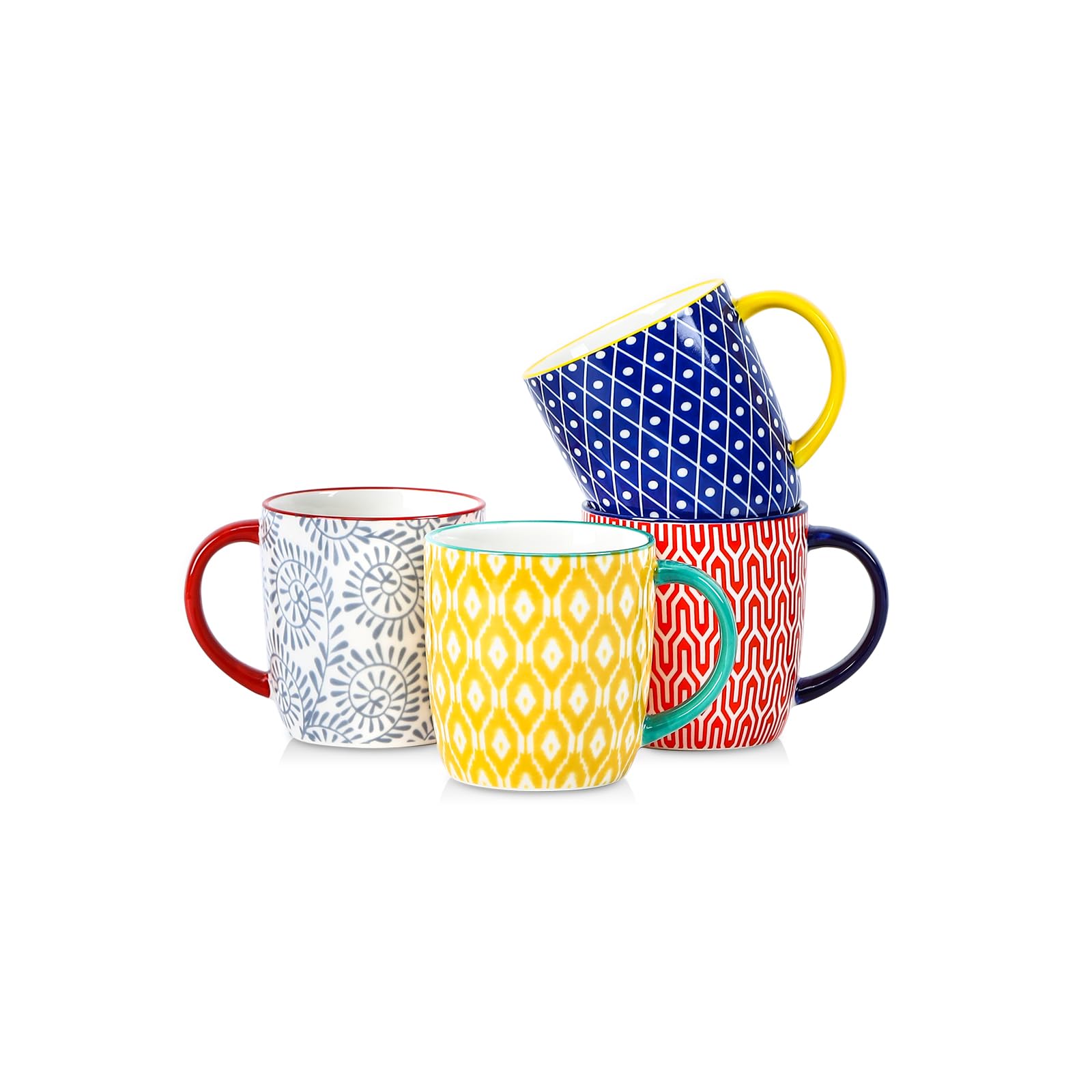 Selamica Printing Mug Set of 6