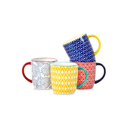 Selamica Printing Mug Set of 6