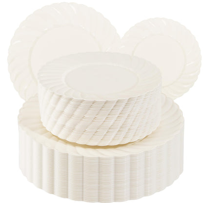 U-QE Black Plastic Plates