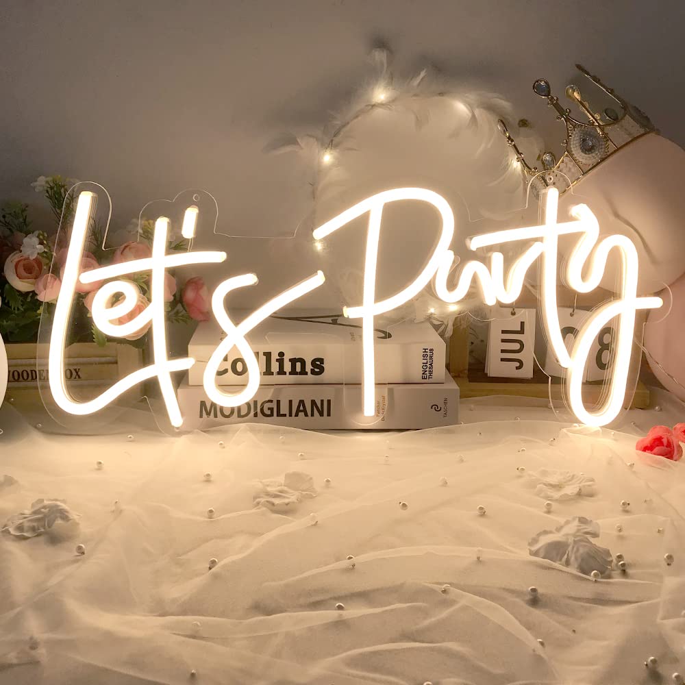 Party Neon Sign for Birthday