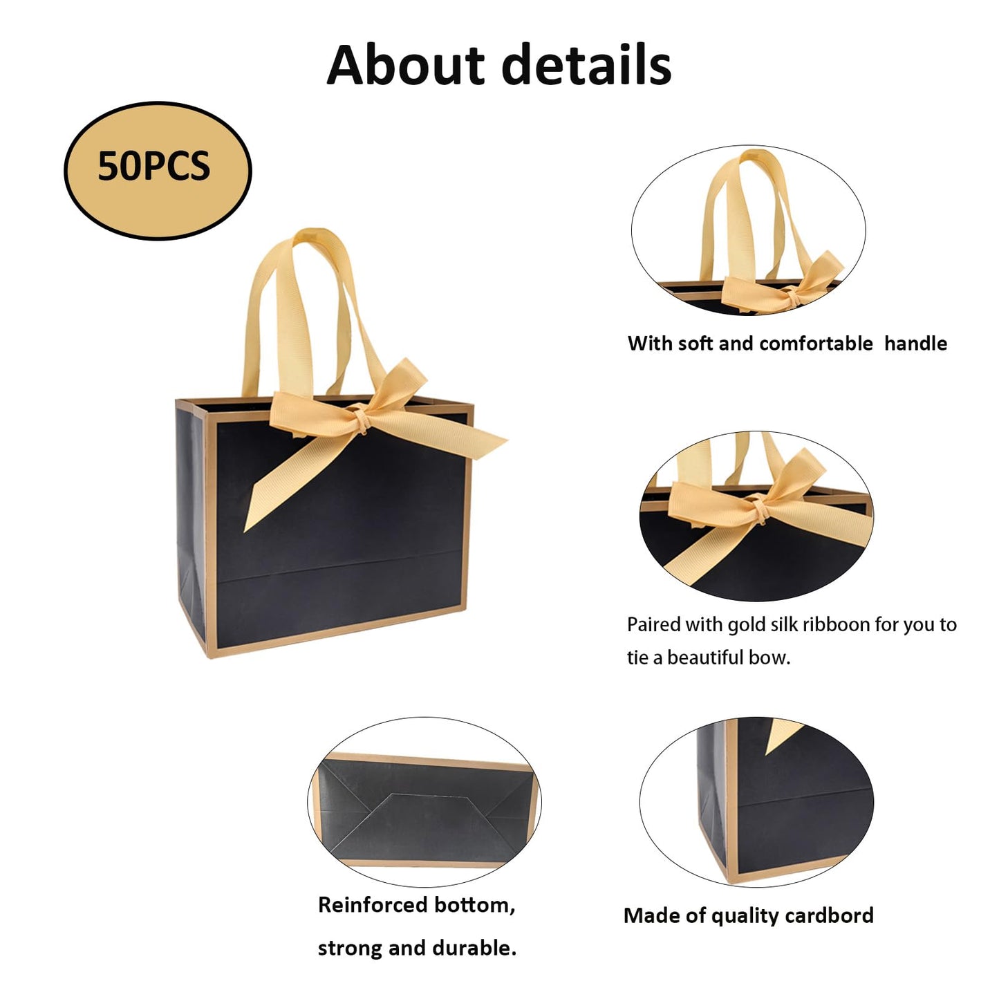 6.4 * 3.1 * 5.1 Gift Bags