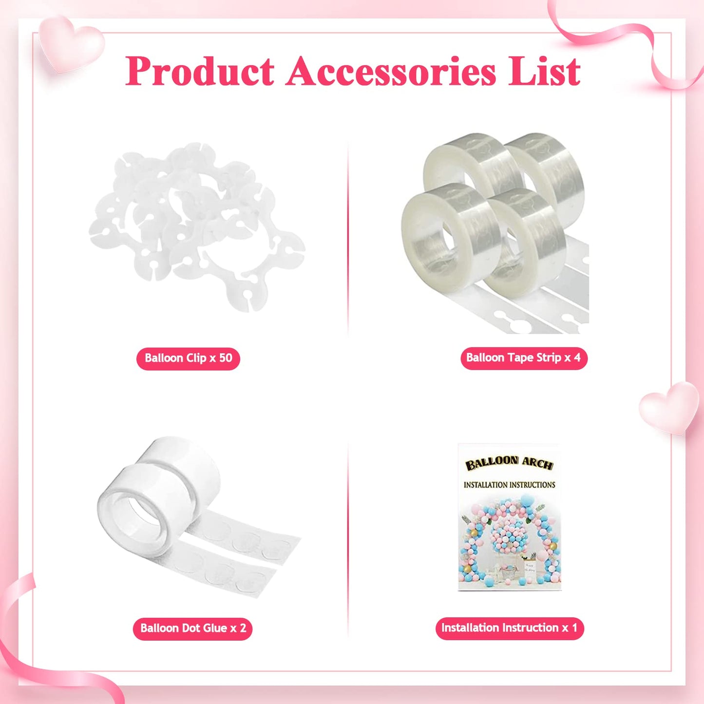 Round Metal Balloon Arch and Backdrop Stand