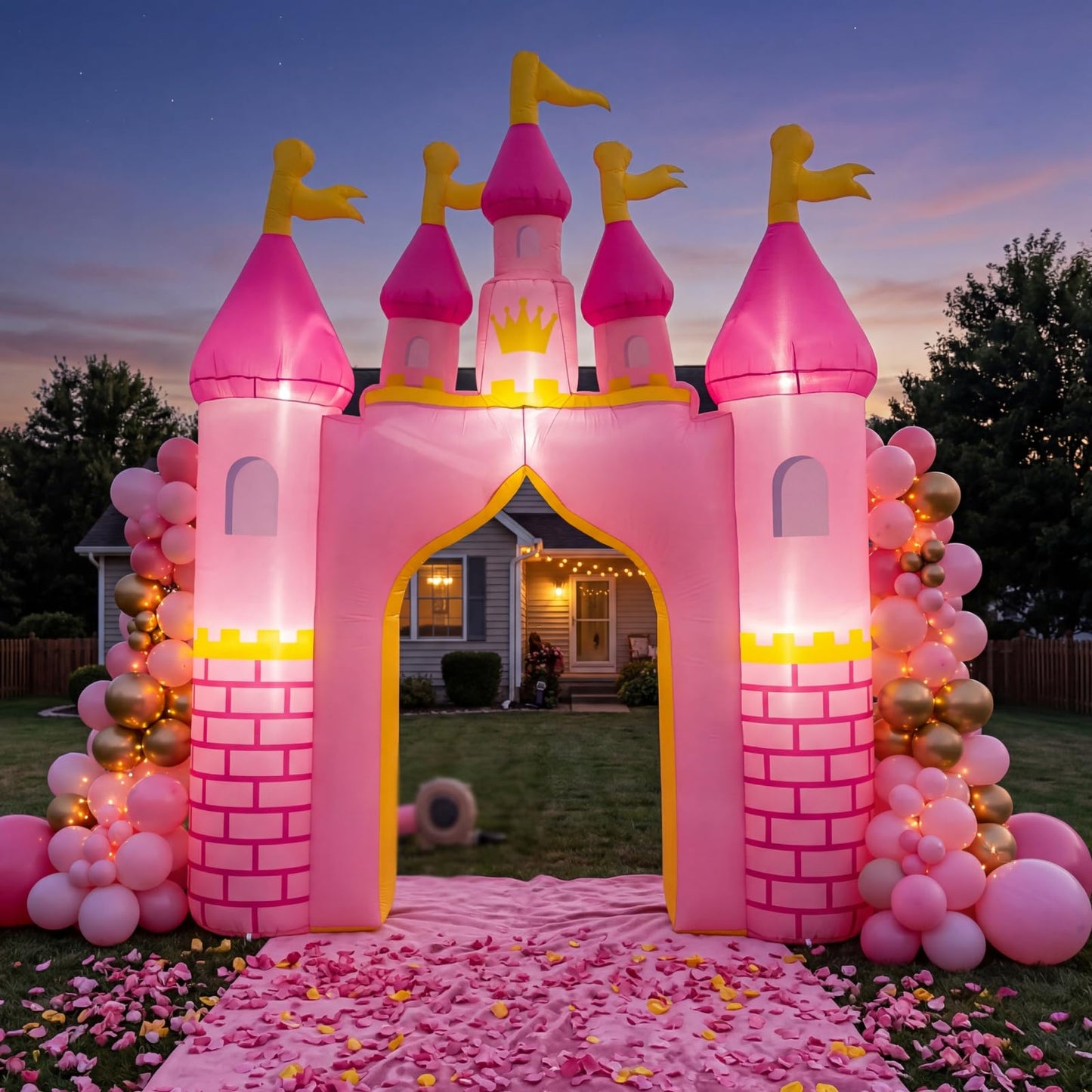 LED Inflatable Arch for Outdoor Parties and Events