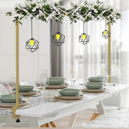 Adjustable 10.5 Ft Backdrop Stand with Floor and Clamp Modes