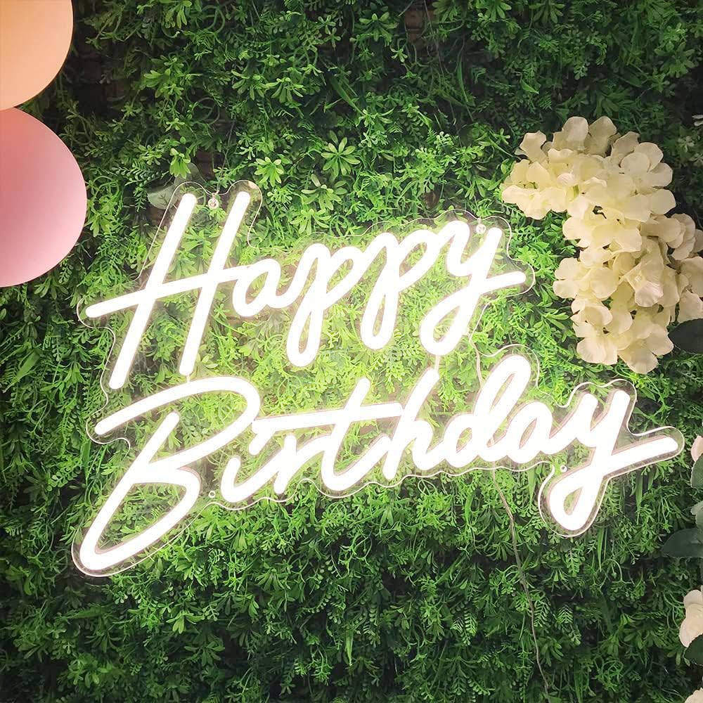 Party Neon Sign for Birthday