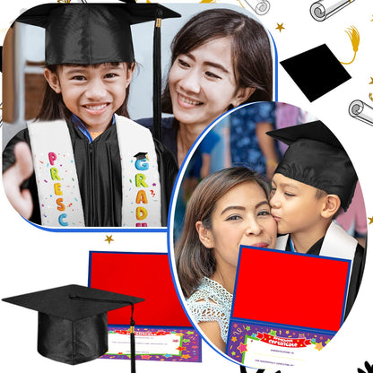 24-Piece 2026 Preschool Graduation Cap and Gown Set