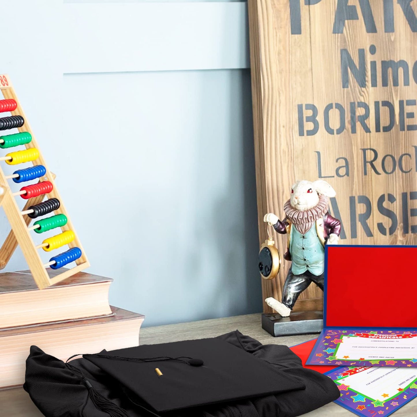 24-Piece 2026 Preschool Graduation Cap and Gown Set