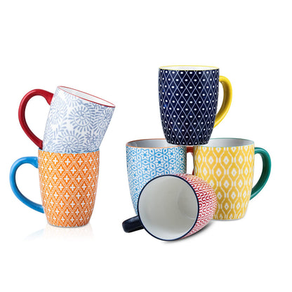 Selamica Printing Mug Set of 6