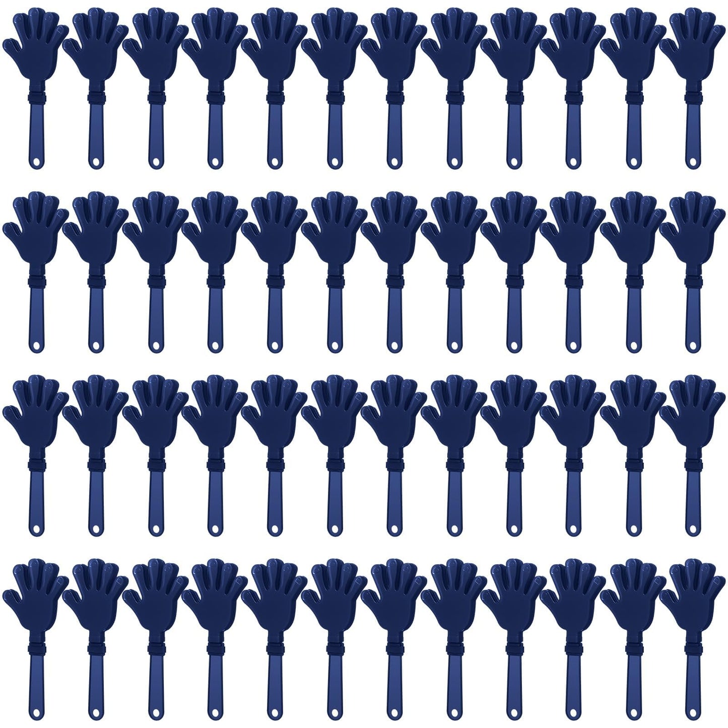 100-Piece Plastic Hand Clappers Party Noisemakers