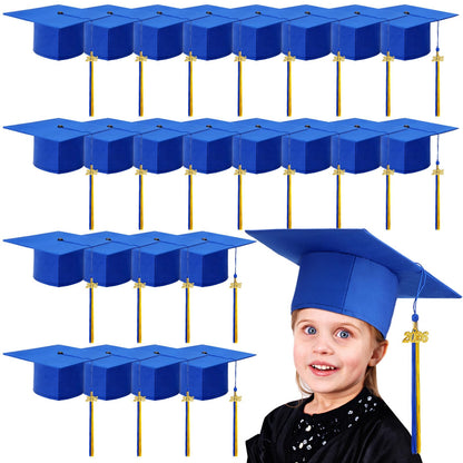 Child-Size 2026 Preschool Graduation Caps with Tassels