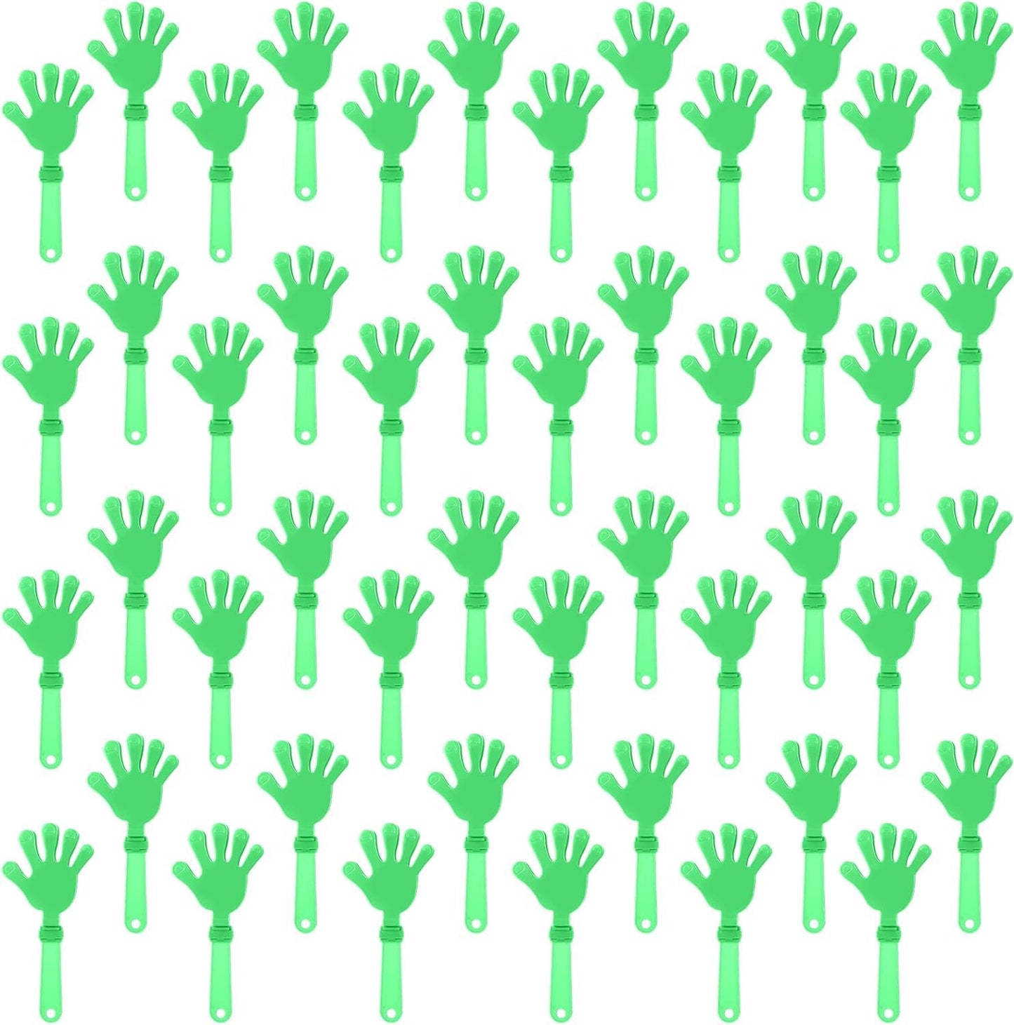 100-Piece Plastic Hand Clappers Party Noisemakers