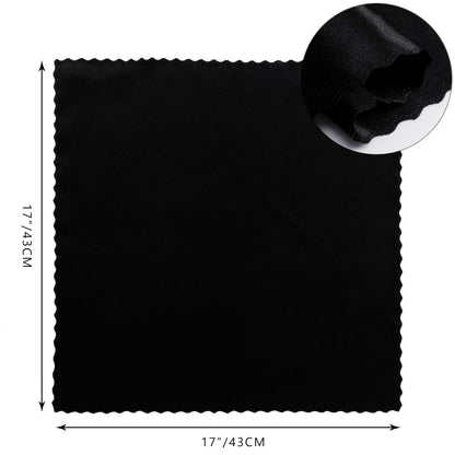 Square Satin Cloth Dinner Napkins for Weddings and Events