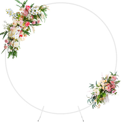 Round Metal Balloon Arch and Backdrop Stand