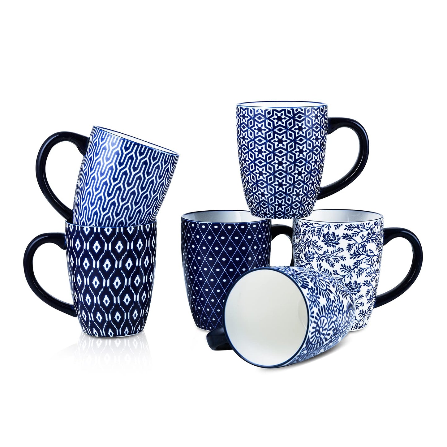 Selamica Printing Mug Set of 6