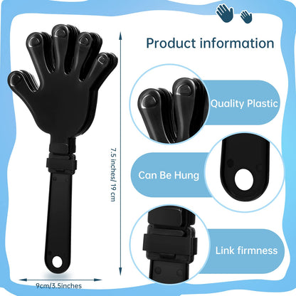 100-Piece Plastic Hand Clappers Party Noisemakers