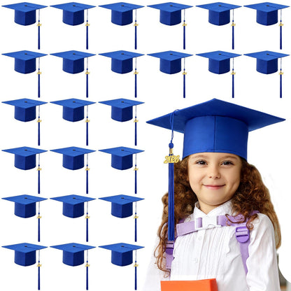Child-Size 2026 Preschool Graduation Caps with Tassels