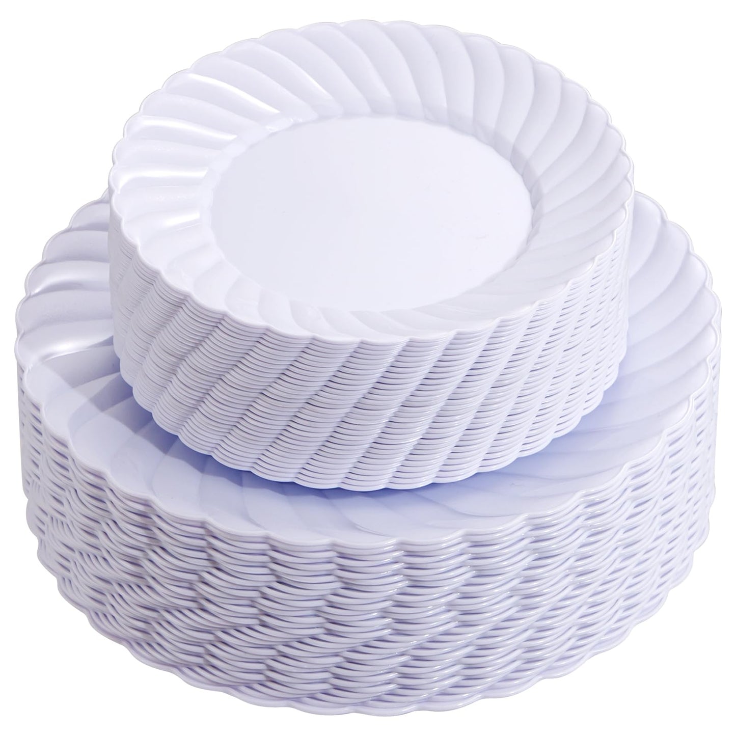U-QE Black Plastic Plates