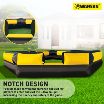 WARSUN Gaga Ball Pit Inflatable with Powerful Blower