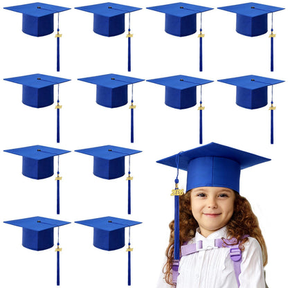 Child-Size 2026 Preschool Graduation Caps with Tassels