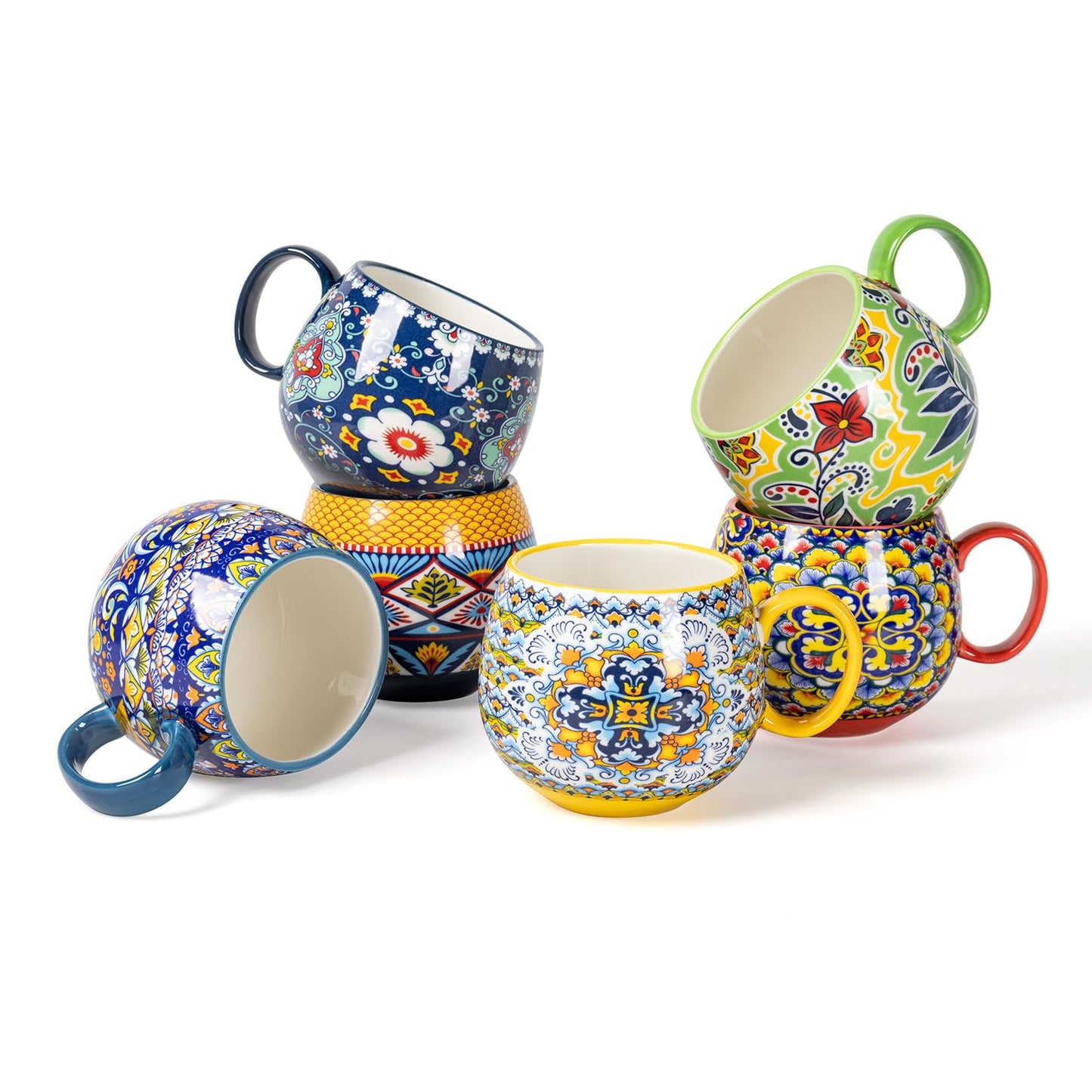 HENXFEN LEAD Coffee Mug Set of 6