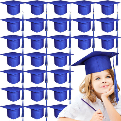 30-Pack Preschool Graduation Caps with Tassels