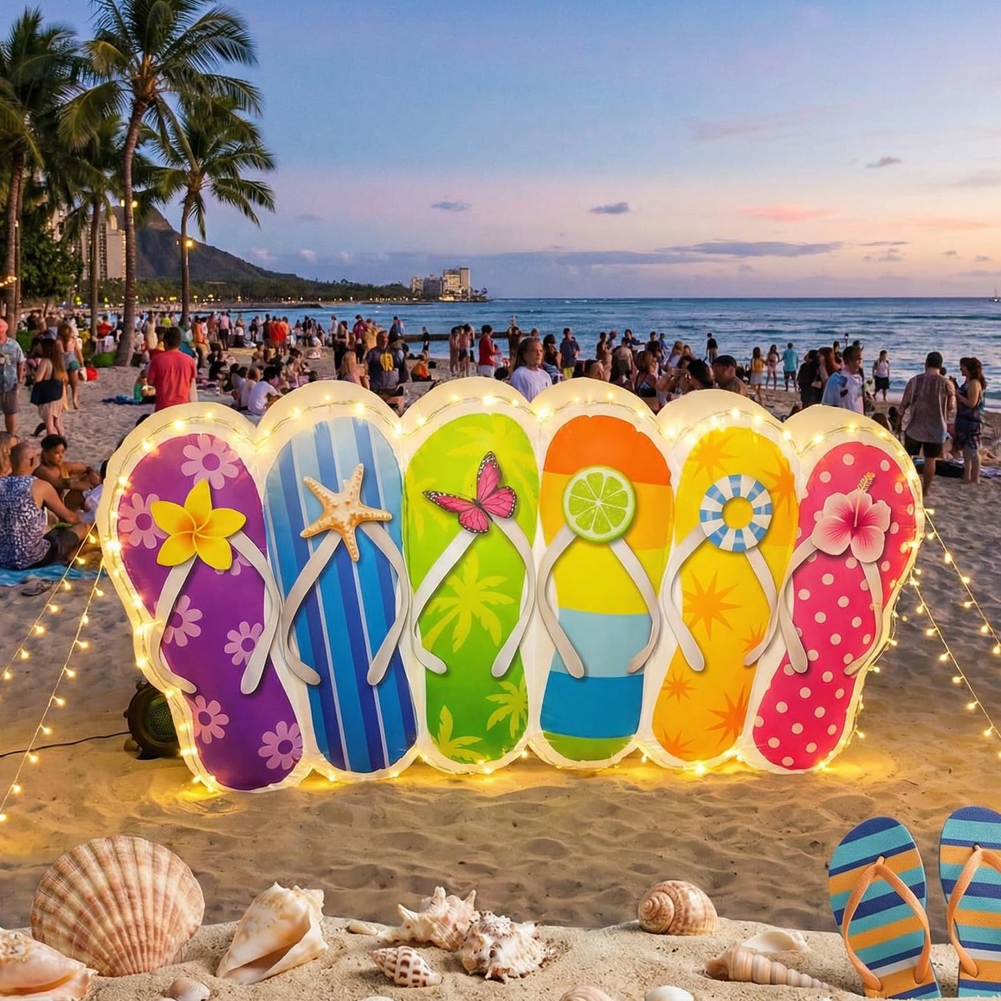 LED Inflatable Arch for Outdoor Parties and Events