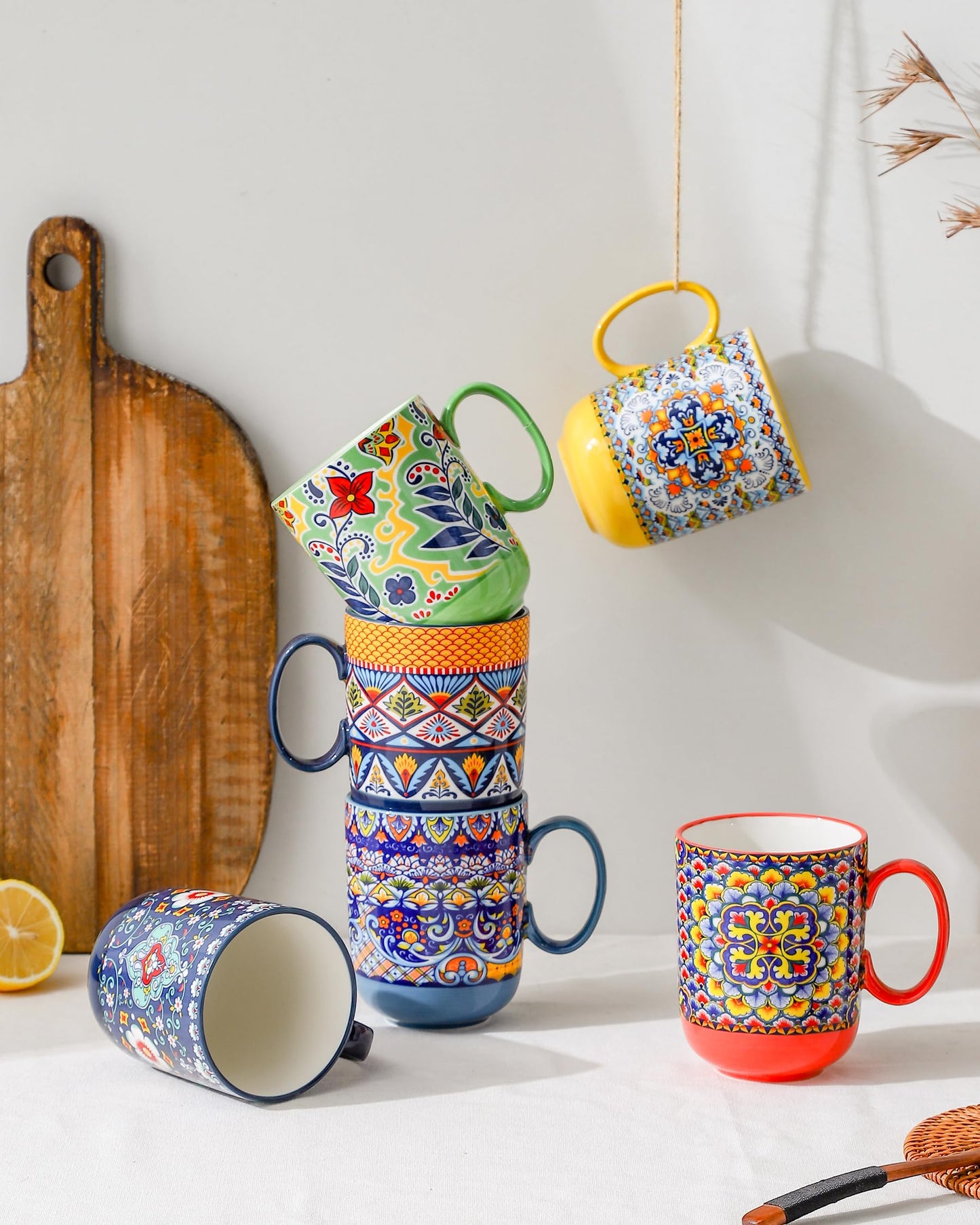 HENXFEN LEAD Coffee Mug Set of 6