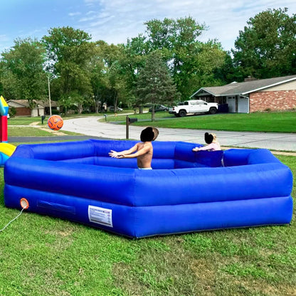 Inflatable Gaga Ball Pit with Built-In Blower