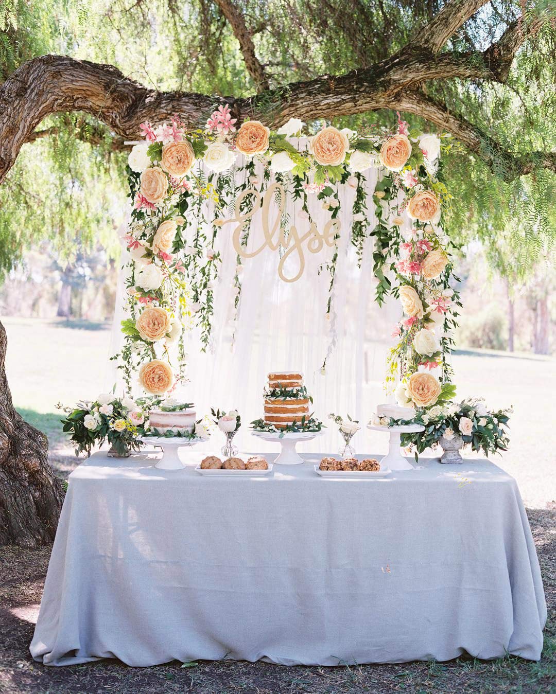 DearHouse 2Pack Artificial Peony Flower Garland