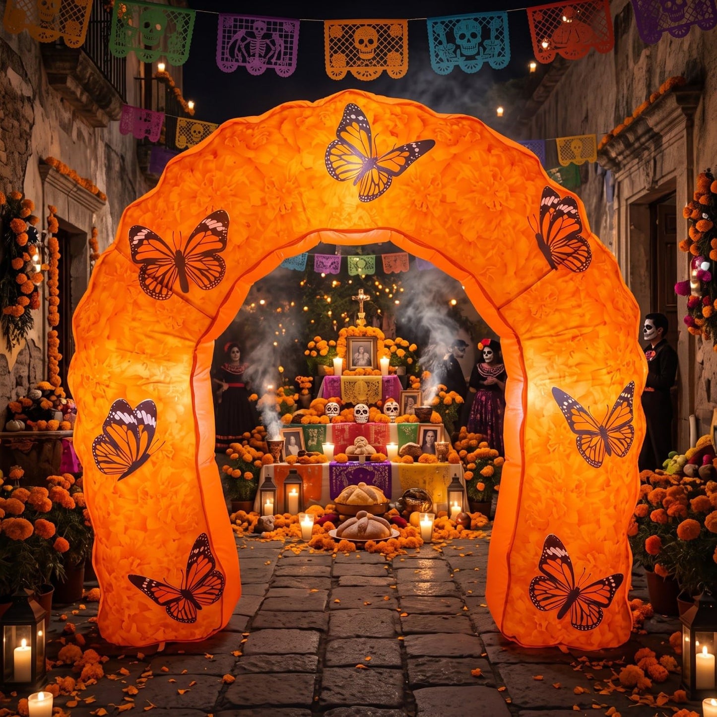 LED Inflatable Arch for Outdoor Parties and Events