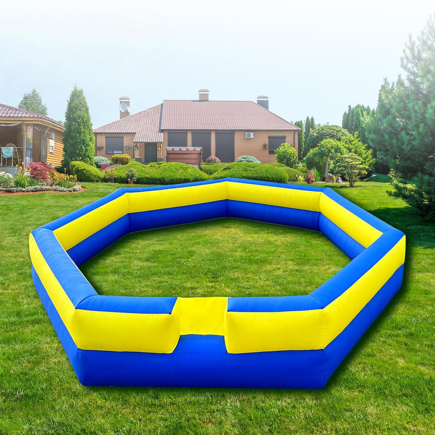 WARSUN Gaga Ball Pit Inflatable with Powerful Blower