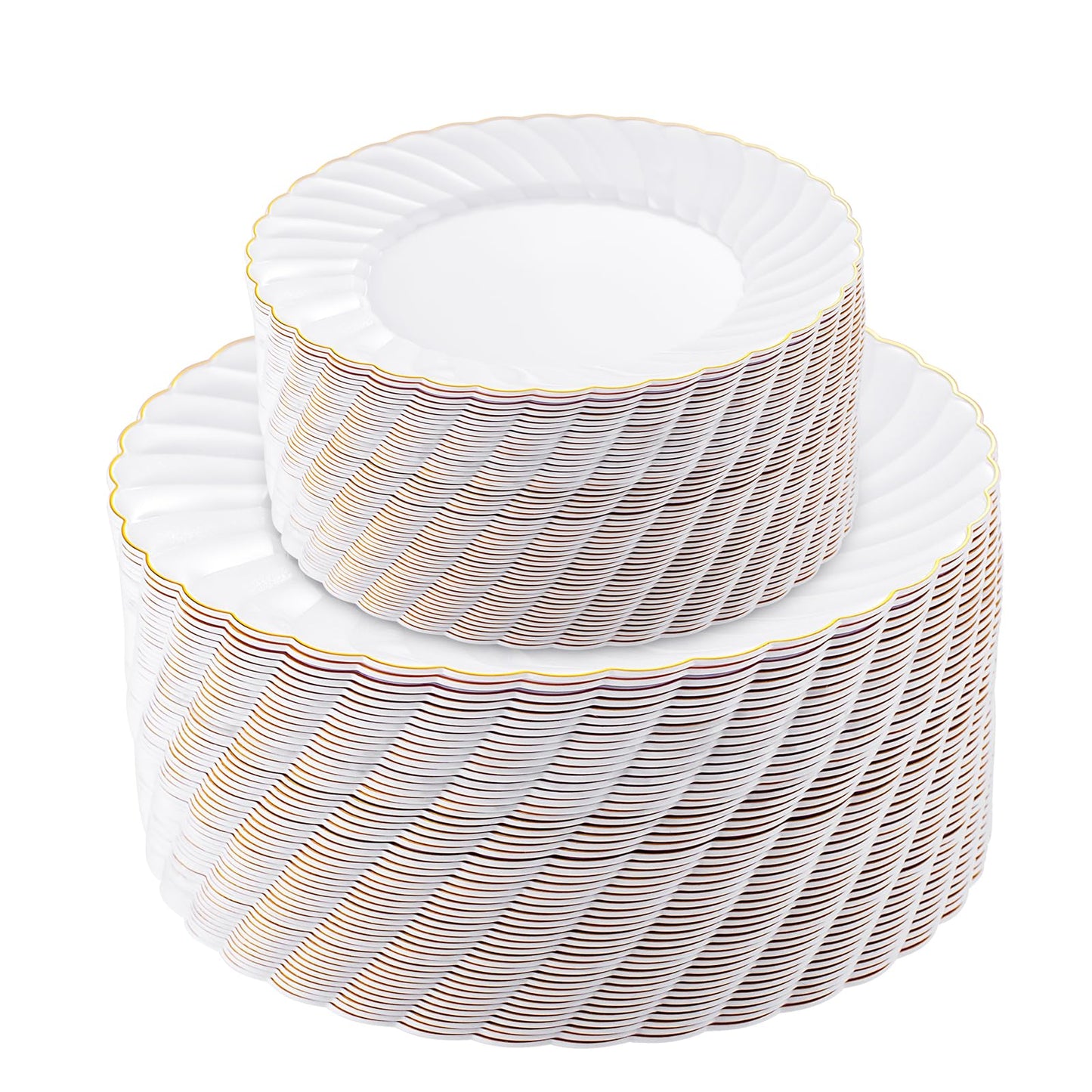U-QE Black Plastic Plates