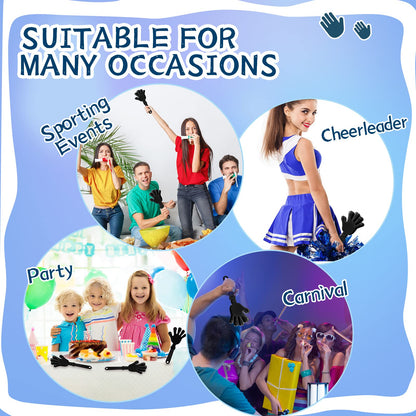 100-Piece Plastic Hand Clappers Party Noisemakers